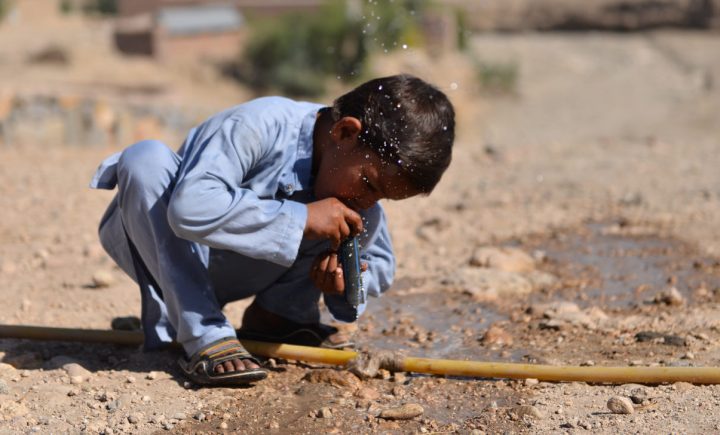 Afghanistan. UNHCR installs solar-powered community water network